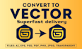 convert to vector image or logo