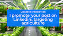 promote your agriculture article on linkedin