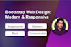design modern websites with bootstrap