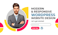 do modern and responsive wordpress website design