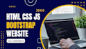 do custom HTML, CSS, javascript bootstrap responsive website