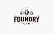 foundry gym fall apparel logo design