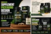 design supplement label and packaging for amazon products
