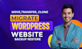 migrate wordpress website safely and quickly