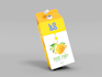 do premium juice bottle and label design