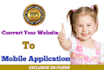 convert website to android app , using web view app