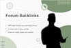 boost your website with powerful forum backlinks