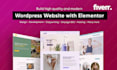build responsive wordpress website design using elementor pro