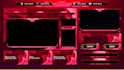 create custom animated twitch stream overlay for you