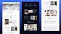 create a powerful single or multipage website