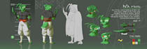 design original character concept art non human