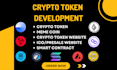 develop erc20 token, meme coin, presale website, staking dapp and smart contract