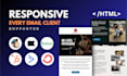 design editable mailchimp email template html newsletter