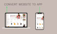convert your website to an android app