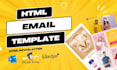 do html email template design and html email signature