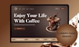 do professional and modern landing page design