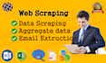 do web scraping data extraction and sales prospecting