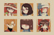 create a pixel art character portrait in 8bit retro style