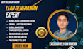 do b2b linkedin lead generation and email list building