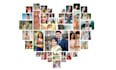 do collage and heart collage