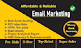 bulk email services in millions