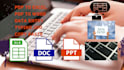 convert your pdfs and images into editable word files