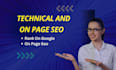 optimize website technical and onpage SEO for wordpress shopify wix