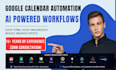build a google calendar apps script automation