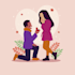 create love story,proposal and weeding invitation videos