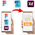 convert figma,psd,xd to xml ,make perfect app design android studio