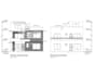provide 2d floor plan elevation section and isometric view
