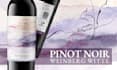 design a handpainted watercolor wine label for your winery