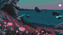 make animated trippy psychedelic visual lyrics music videos for you