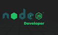 be your node js developer for API development and backend