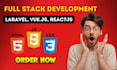 be full stack developer software developer for php laravel vuejs web application