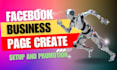 create setup and optimise your fb business page or fan page