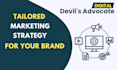 make an online or offline marketing strategy