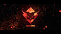 create a fire logo reveal intro animation