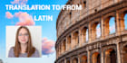translate from and to latin