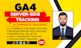 setup google analytics 4, fix ga4 server side tracking, ua to ga4 migration