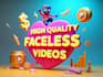 create high retention cash cow youtube faceless videos