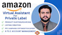 amazon fba VA private label expert, amazon pl virtual assistant
