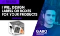 design professional packaging, label and box your products