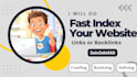 do fast indexing your website links or backlinks