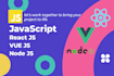 fix bugs and develop frontend responsive design in vue react and node js