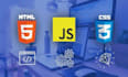 fix html and css for your project