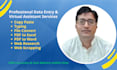 do data entry and provide virtual assistant services