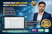 provide targeted linkedin b2b leads with verified emails