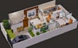 create 3d floor plan with realistic rendering at min rates