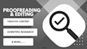 proofread and edit text or documents in english
